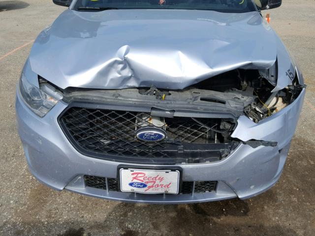 1FAHP2L89DG222213 - 2013 FORD TAURUS POL SILVER photo 9