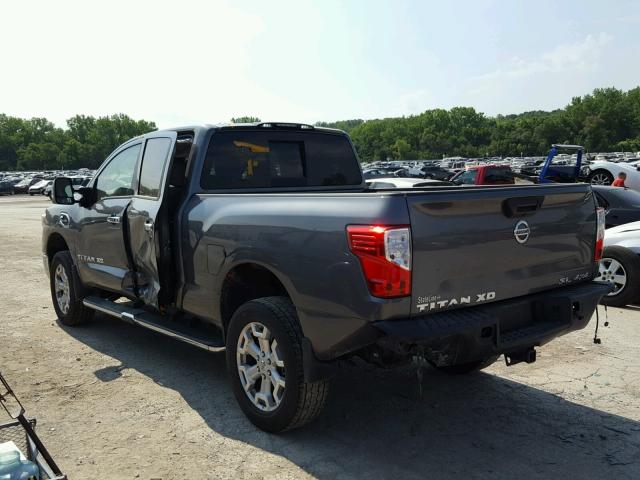 1N6BA1F47HN510539 - 2017 NISSAN TITAN XD S GRAY photo 3