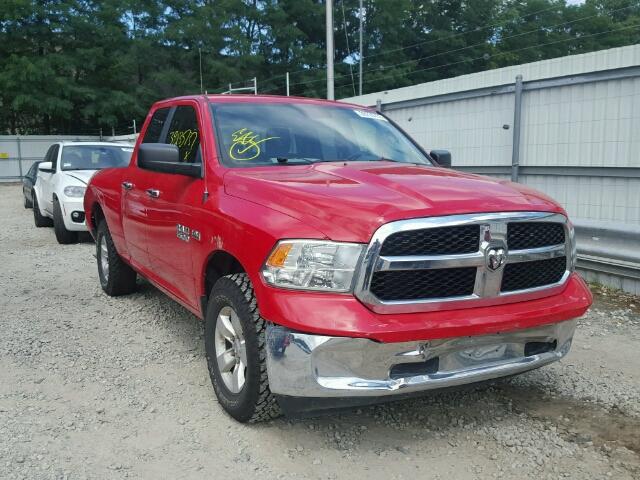 1C6RR7GT2ES421792 - 2014 RAM 1500 SLT RED photo 1