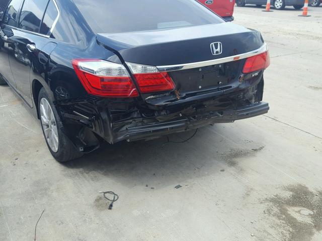 1HGCR3F88FA007512 - 2015 HONDA ACCORD EXL BLACK photo 9