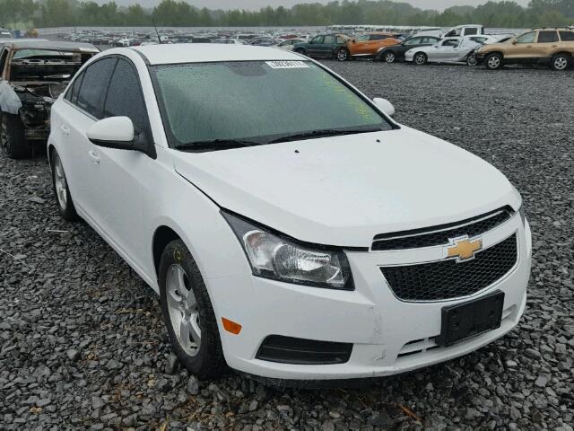 1G1PC5SB2E7351467 - 2014 CHEVROLET CRUZE LT WHITE photo 1