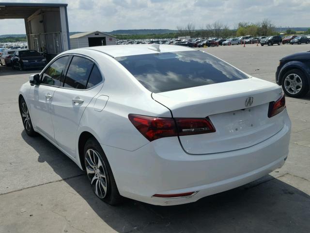 19UUB1F34GA011687 - 2016 ACURA TLX WHITE photo 3