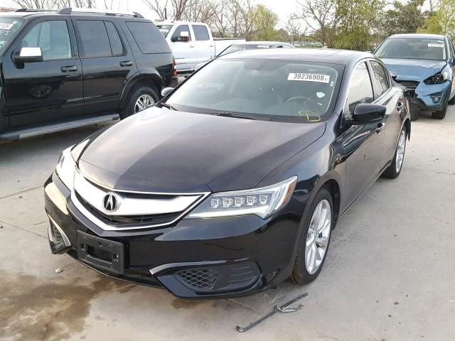 19UDE2F72GA013230 - 2016 ACURA ILX PREMIU BLACK photo 2