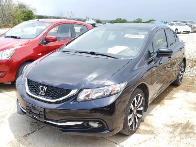 19XFB2F99FE010242 - 2015 HONDA CIVIC EXL 黑色 照片 2