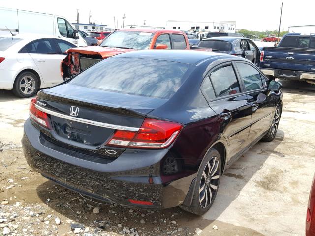 19XFB2F99FE010242 - 2015 HONDA CIVIC EXL 黑色 照片 4