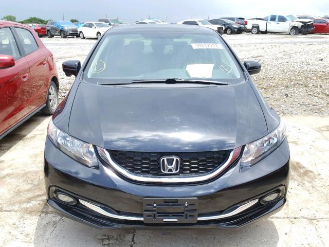 19XFB2F99FE010242 - 2015 HONDA CIVIC EXL 黑色 照片 9