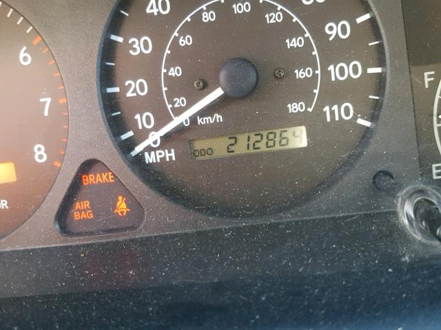 1Y1SK5484WZ404306 - 1998 CHEVROLET GEO PRIZM 蓝色 照片 8