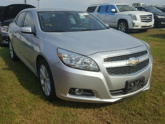 1G11E5SA2DF285370 - 2013 CHEVROLET MALIBU SILVER photo 1