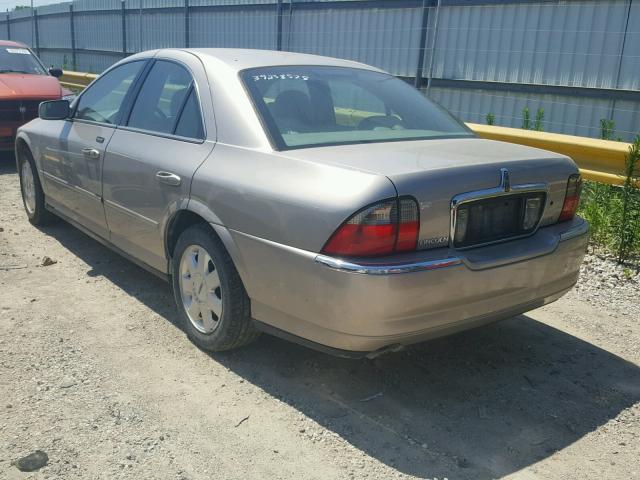 1LNHM86S23Y701526 - 2003 LINCOLN LS 棕色 照片 3