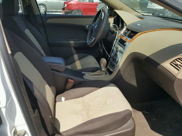 1G1ZH57B19F259121 - 2009 CHEVROLET MALIBU 1LT 白色 照片 5