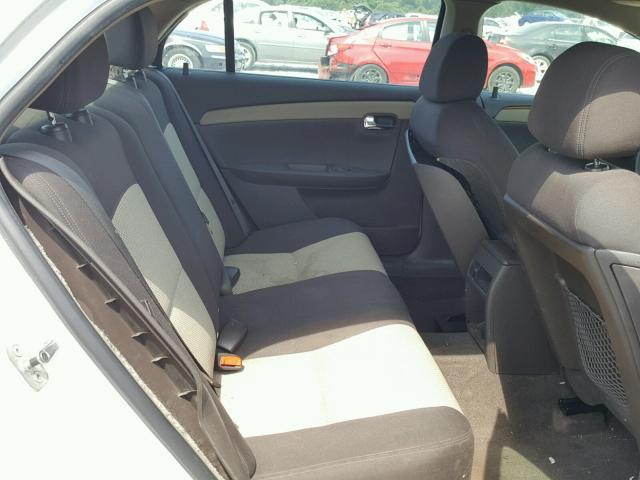 1G1ZH57B19F259121 - 2009 CHEVROLET MALIBU 1LT 白色 照片 6