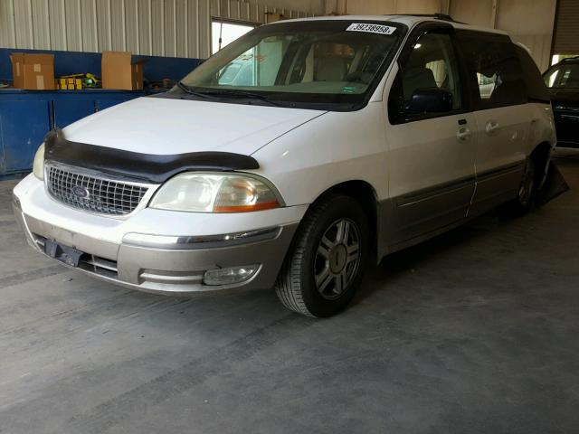 2FMZA53482BA27296 - 2002 FORD WINDSTAR S WHITE photo 2