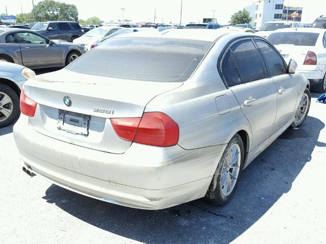 WBAPH7G55ANM51167 - 2010 BMW 328 I SILVER photo 4