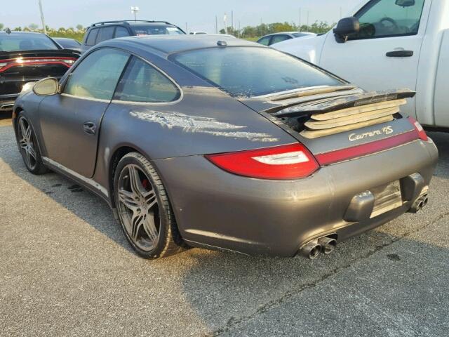 WP0AB2A92AS720185 - 2010 PORSCHE 911 CARRER GRAY photo 3