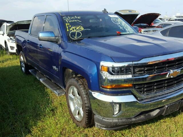 3GCPCREC1GG207208 - 2016 CHEVROLET SILVERADO BLUE photo 1