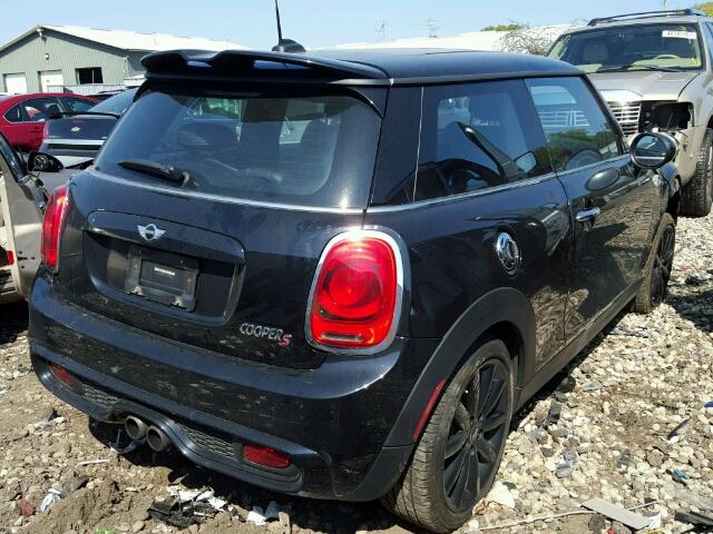 WMWXM7C58ET969910 - 2014 MINI COOPER S BLACK photo 4