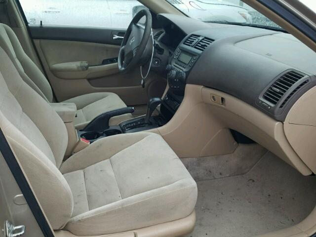 1HGCM56486A128371 - 2006 HONDA ACCORD GOLD photo 5