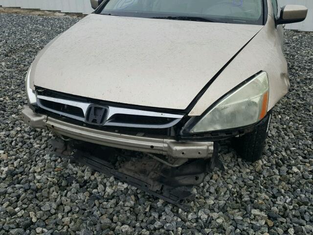 1HGCM56486A128371 - 2006 HONDA ACCORD GOLD photo 9