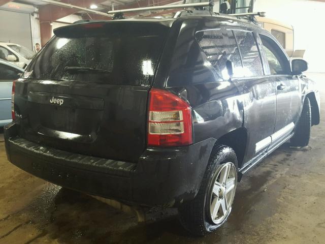 1J4NF1FB2AD640363 - 2010 JEEP COMPASS SP BLACK photo 4