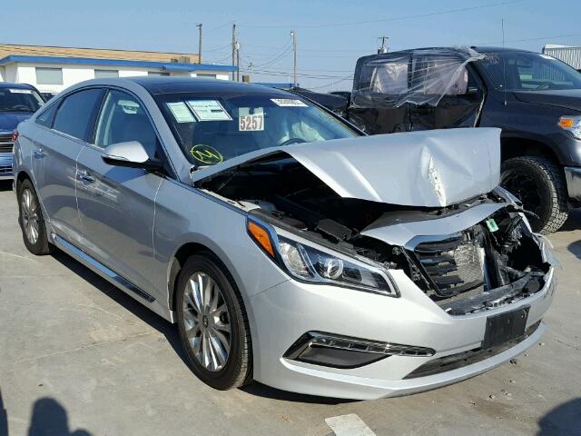 5NPE34AF2FH011794 - 2015 HYUNDAI SONATA SPO SILVER photo 1