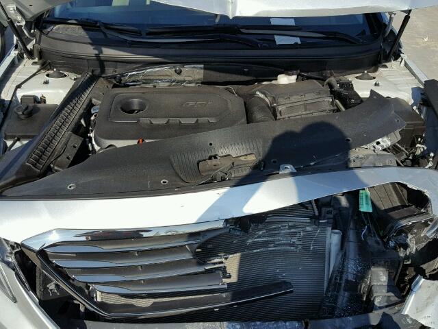 5NPE34AF2FH011794 - 2015 HYUNDAI SONATA SPO SILVER photo 7