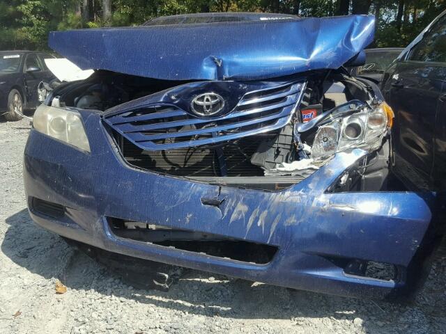 4T1BE46K49U361436 - 2009 TOYOTA CAMRY BASE BLUE photo 7