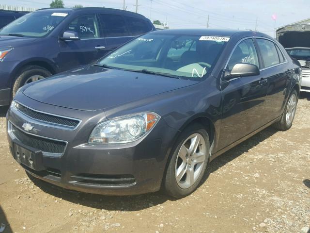 1G1ZA5EU9BF240024 - 2011 CHEVROLET MALIBU LS GRAY photo 2
