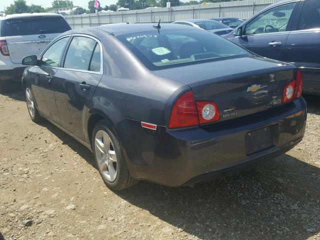 1G1ZA5EU9BF240024 - 2011 CHEVROLET MALIBU LS GRAY photo 3