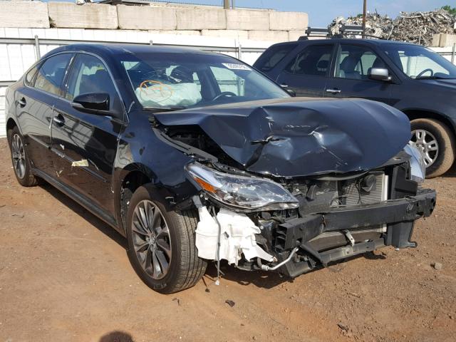 4T1BK1EB3GU216992 - 2016 TOYOTA AVALON XLE BLACK photo 1