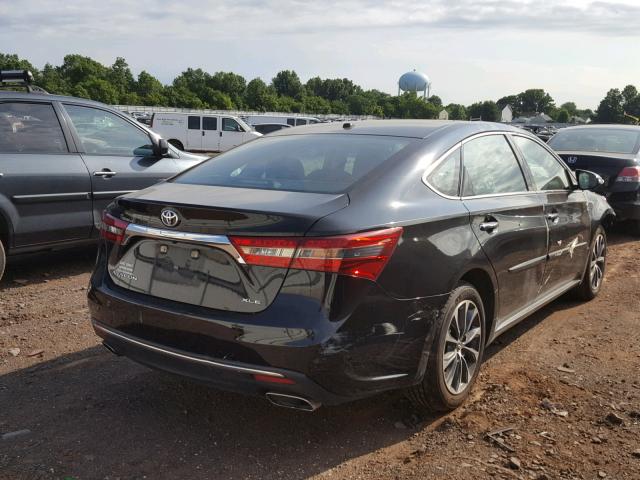 4T1BK1EB3GU216992 - 2016 TOYOTA AVALON XLE BLACK photo 4