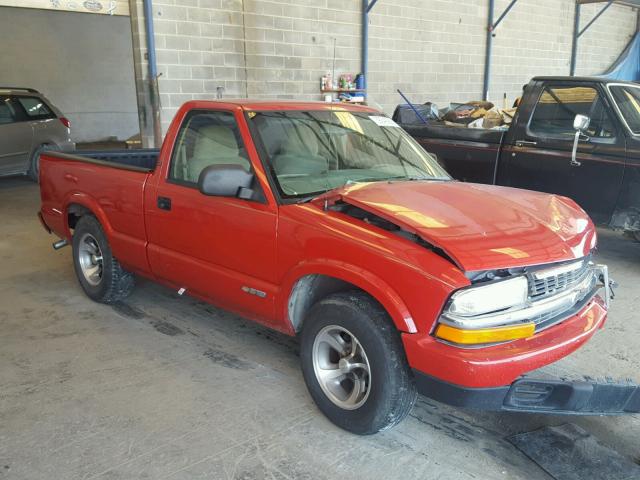 1GCCS1442WK227536 - 1998 CHEVROLET S TRUCK S1 RED photo 1