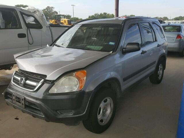 JHLRD68443C012826 - 2003 HONDA CR-V SILVER photo 2