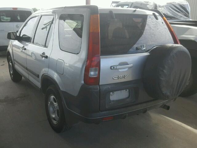 JHLRD68443C012826 - 2003 HONDA CR-V SILVER photo 3