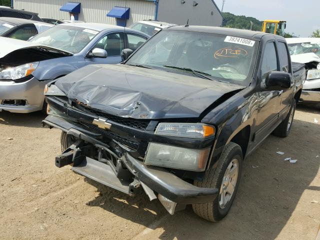 1GCDSCDE8A8147219 - 2010 CHEVROLET COLORADO L BLACK photo 2