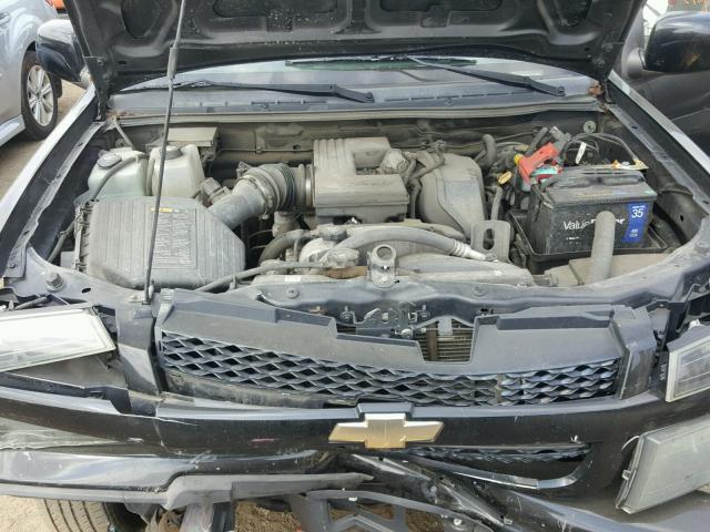 1GCDSCDE8A8147219 - 2010 CHEVROLET COLORADO L BLACK photo 7