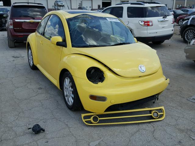 3VWCK31C94M422737 - 2004 VOLKSWAGEN NEW BEETLE YELLOW photo 1