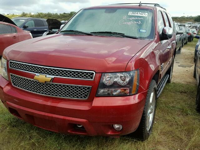 1GNSCBE08CR318217 - 2012 CHEVROLET TAHOE C150 RED photo 2