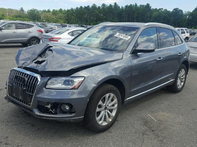 WA1CFAFP4FA113596 - 2015 AUDI Q5 PREMIUM GRAY photo 2