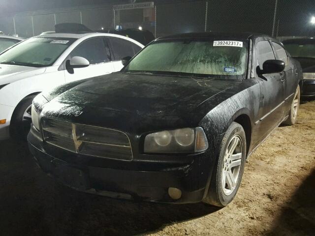 2B3KA53H87H614709 - 2007 DODGE CHARGER R/ BLACK photo 2