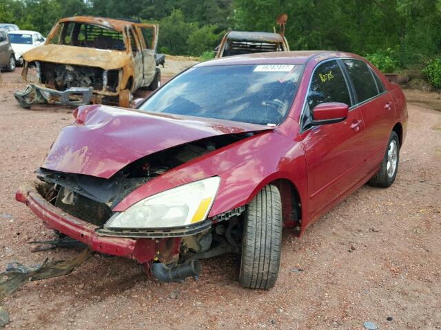 1HGCM56357A113979 - 2007 HONDA ACCORD SE RED photo 2