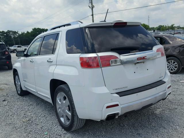 2GKFLZE3XF6376993 - 2015 GMC TERRAIN DE WHITE photo 3