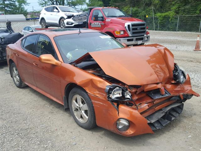 2G2WS522651157998 - 2005 PONTIAC GRAND PRIX Қызғылт сары фото 1