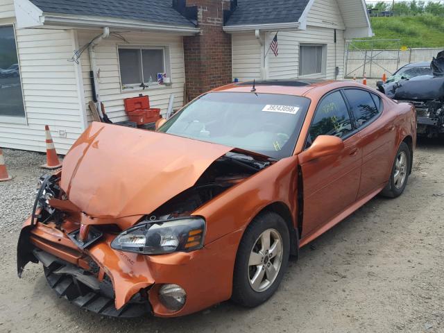 2G2WS522651157998 - 2005 PONTIAC GRAND PRIX Қызғылт сары фото 2