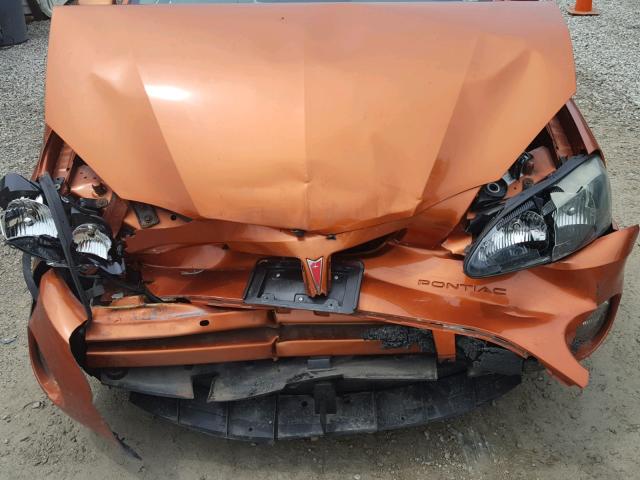 2G2WS522651157998 - 2005 PONTIAC GRAND PRIX Қызғылт сары фото 7