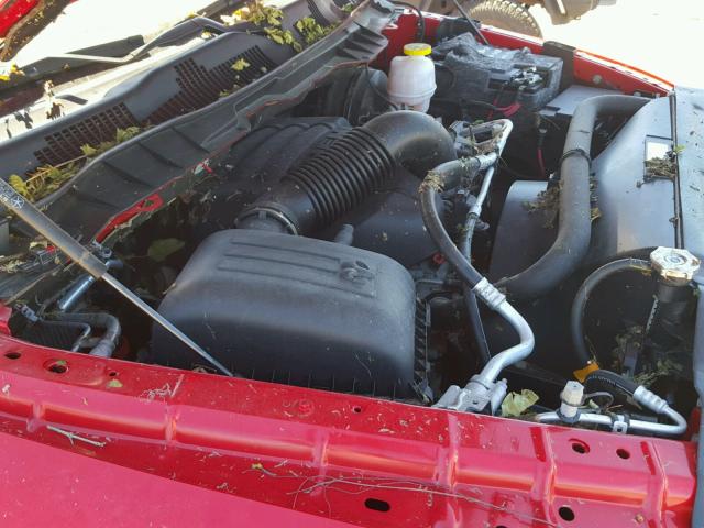 1C6RR7YT9HS534741 - 2017 RAM 1500 REBEL წითელი ფოტო 7