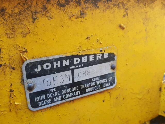 T5E3M0886657 - 1969 JOHN DEER450B YELLOW photo 10