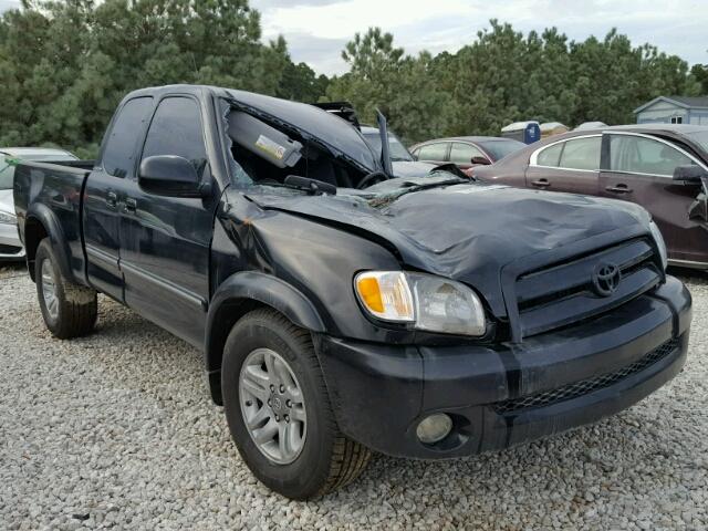 5TBRT38104S441748 - 2004 TOYOTA TUNDRA BLACK photo 1