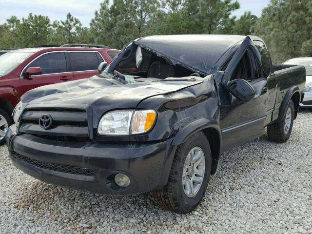 5TBRT38104S441748 - 2004 TOYOTA TUNDRA BLACK photo 2