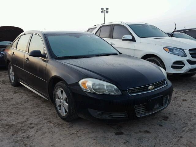 2G1WB5EK6A1136966 - 2010 CHEVROLET IMPALA LT BLACK photo 1