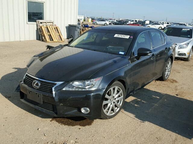 JTHBE1BL6D5012197 - 2013 LEXUS GS 350 BLACK photo 2